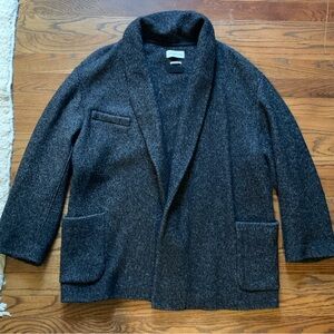 Isabel Marant ETOILE Wool Boucle Jacket Coat